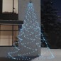 vidaXL Árbol de pared con gancho metálico 720 LED blanco frío 5 m vidaXL Árbol de pared con gancho metálico 720 LED blanco frío 5 m