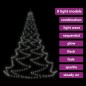 vidaXL Árbol de pared con gancho metálico 720 LED blanco frío 5 m vidaXL Árbol de pared con gancho metálico 720 LED blanco frío 5 m