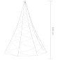 vidaXL Árbol de pared con gancho metálico 720 LED blanco frío 5 m vidaXL Árbol de pared con gancho metálico 720 LED blanco frío 5 m