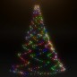 vidaXL Árbol de pared con gancho metálico 720 LED colorido 5 m vidaXL Árbol de pared con gancho metálico 720 LED colorido 5 m