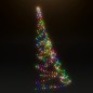 vidaXL Árbol de pared con gancho metálico 720 LED colorido 5 m vidaXL Árbol de pared con gancho metálico 720 LED colorido 5 m
