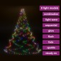 vidaXL Árbol de pared con gancho metálico 720 LED colorido 5 m vidaXL Árbol de pared con gancho metálico 720 LED colorido 5 m