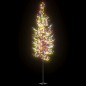 vidaXL Árbol de Navidad 1200 LEDs de colores flores de cerezo 400 cm vidaXL Árbol de Navidad 1200 LEDs de colores flores de cerezo 400 cm