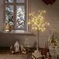 vidaXL Árbol de Navidad LED blanco cálido sauce interior exterior 1,2m vidaXL Árbol de Navidad LED blanco cálido sauce interior exterior 1,2m