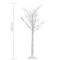 vidaXL Árbol de Navidad LED blanco cálido sauce interior exterior 1,2m vidaXL Árbol de Navidad LED blanco cálido sauce interior exterior 1,2m