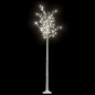 vidaXL Árbol de Navidad LED blanco frío sauce interior exterior 2,2 m vidaXL Árbol de Navidad LED blanco frío sauce interior exterior 2,2 m