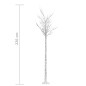 vidaXL Árbol de Navidad LED de colores sauce interior y exterior 2,2 m vidaXL Árbol de Navidad LED de colores sauce interior y exterior 2,2 m