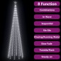 vidaXL Árbol de Navidad cónico 752 LEDs blanco frío 160x500 cm vidaXL Árbol de Navidad cónico 752 LEDs blanco frío 160x500 cm
