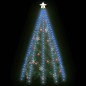 vidaXL Red de luces de árbol de Navidad 300 LEDs azul 300 cm vidaXL Red de luces de árbol de Navidad 300 LEDs azul 300 cm