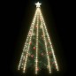 vidaXL Red de luces de árbol de Navidad 400 LEDs blanco frío 400 cm vidaXL Red de luces de árbol de Navidad 400 LEDs blanco frío 400 cm