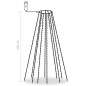 vidaXL Red de luces de árbol de Navidad 400 LEDs blanco frío 400 cm vidaXL Red de luces de árbol de Navidad 400 LEDs blanco frío 400 cm