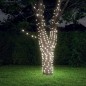 vidaXL Tiras de luces solares LED 2 uds blanco frío interior/exterior vidaXL Tiras de luces solares LED 2 uds blanco frío interior/exterior
