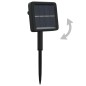 vidaXL Tiras de luces solares LED 2 uds blanco frío interior/exterior vidaXL Tiras de luces solares LED 2 uds blanco frío interior/exterior