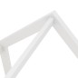 vidaXL Estructura de cama infantil cajón madera pino blanco 80x160 cm vidaXL Estructura de cama infantil cajón madera pino blanco 80x160 cm