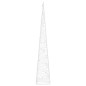vidaXL Cono de luz LED decorativo acrílico azul 60 cm