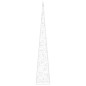 vidaXL Cono de luz LED decorativo acrílico blanco frío 90 cm vidaXL Cono de luz LED decorativo acrílico blanco frío 90 cm