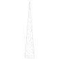 vidaXL Cono de luz LED decorativo acrílico blanco frío 90 cm vidaXL Cono de luz LED decorativo acrílico blanco frío 90 cm