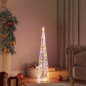 vidaXL Cono de luz LED decorativo acrílico multicolor 90 cm vidaXL Cono de luz LED decorativo acrílico multicolor 90 cm