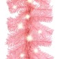 vidaXL Guirnalda de Navidad con luces LED rosa 5 m vidaXL Guirnalda de Navidad con luces LED rosa 5 m