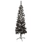 vidaXL Árbol de Navidad delgado negro 120 cm vidaXL Árbol de Navidad delgado negro 120 cm