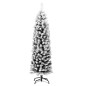 vidaXL Árbol de Navidad artificial verde con nieve PVC 120 cm vidaXL Árbol de Navidad artificial verde con nieve PVC 120 cm
