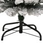 vidaXL Árbol de Navidad artificial verde con nieve PVC 120 cm vidaXL Árbol de Navidad artificial verde con nieve PVC 120 cm