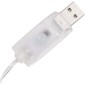 vidaXL Pirámide decorativa cono acrílico luces LED blanco frío 90 cm vidaXL Pirámide decorativa cono acrílico luces LED blanco frío 90 cm