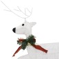 vidaXL Renos de Navidad 2 unidades 40 LED blanco vidaXL Renos de Navidad 2 unidades 40 LED blanco