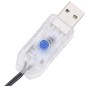 vidaXL Tira de luces de racimo con 400 LED PVC azul 7,4 m vidaXL Tira de luces de racimo con 400 LED PVC azul 7,4 m