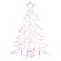 vidaXL Figura árbol Navidad plegable 3 pzas blanco cálido 87x87x93 cm vidaXL Figura árbol Navidad plegable 3 pzas blanco cálido 87x87x93 cm