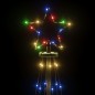 vidaXL Árbol de Navidad cónico 108 LED de colores 70x180 cm vidaXL Árbol de Navidad cónico 108 LED de colores 70x180 cm