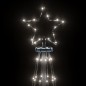 vidaXL Árbol de Navidad con pincho 108 LED blanco frío 180 cm vidaXL Árbol de Navidad con pincho 108 LED blanco frío 180 cm