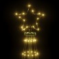 vidaXL Árbol de Navidad con pincho 732 LED blanco cálido 500 cm vidaXL Árbol de Navidad con pincho 732 LED blanco cálido 500 cm