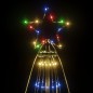 vidaXL Árbol de Navidad con pincho 1134 LED de colores 800 cm vidaXL Árbol de Navidad con pincho 1134 LED de colores 800 cm