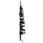 vidaXL Medio árbol de Navidad artificial con soporte negro 120 cm vidaXL Medio árbol de Navidad artificial con soporte negro 120 cm