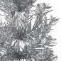 vidaXL Medio árbol de Navidad artificial con soporte plateado 210 cm vidaXL Medio árbol de Navidad artificial con soporte plateado 210 cm