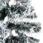 vidaXL Mitad árbol Navidad artificial delgado con nieve 150 cm vidaXL Mitad árbol Navidad artificial delgado con nieve 150 cm