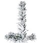 vidaXL Mitad árbol Navidad artificial delgado con nieve 210 cm vidaXL Mitad árbol Navidad artificial delgado con nieve 210 cm