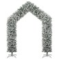 vidaXL Arco de árbol de Navidad con aspecto nevado 270 cm vidaXL Arco de árbol de Navidad con aspecto nevado 270 cm