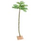 vidaXL Palmera artificial con 136 LED blanco cálido 220 cm vidaXL Palmera artificial con 136 LED blanco cálido 220 cm