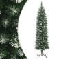vidaXL Árbol de Navidad artificial estrecho con soporte PVC 180 cm vidaXL Árbol de Navidad artificial estrecho con soporte PVC 180 cm