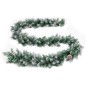 vidaXL Guirnalda de Navidad con luces LED PVC verde 5,2 m vidaXL Guirnalda de Navidad con luces LED PVC verde 5,2 m