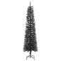 vidaXL Árbol Navidad artificial estrecho con soporte PVC verde 180 cm vidaXL Árbol Navidad artificial estrecho con soporte PVC verde 180 cm