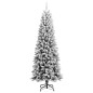vidaXL Árbol de Navidad artificial con nieve PVC y PE 210 cm vidaXL Árbol de Navidad artificial con nieve PVC y PE 210 cm