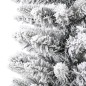 vidaXL Árbol de Navidad artificial estrecho con nieve PVC y PE 120 cm vidaXL Árbol de Navidad artificial estrecho con nieve PVC y PE 120 cm