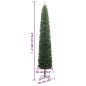 vidaXL Árbol de Navidad estrecho con soporte PVC 270 cm vidaXL Árbol de Navidad estrecho con soporte PVC 270 cm