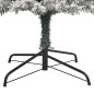 vidaXL Árbol Navidad estrecho con soporte y nieve artificial PVC 270cm vidaXL Árbol Navidad estrecho con soporte y nieve artificial PVC 270cm