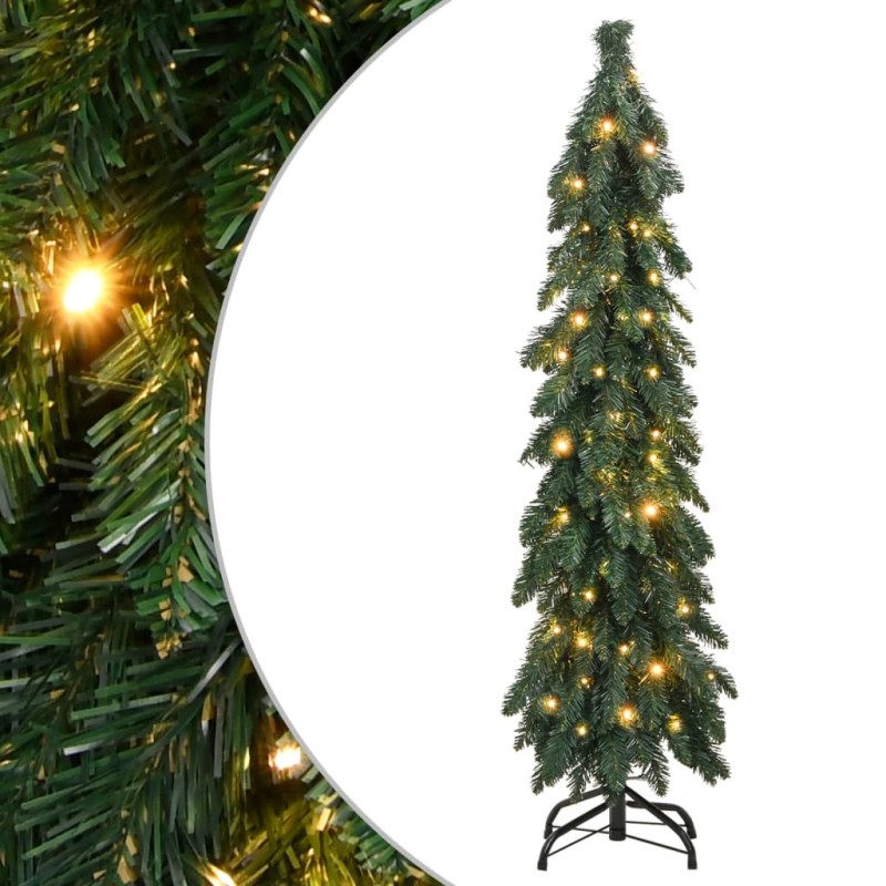 vidaXL Árbol de Navidad artificial iluminado con 60 LEDs 120 cm vidaXL Árbol de Navidad artificial iluminado con 60 LEDs 120 cm