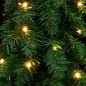 vidaXL Árbol de Navidad artificial iluminado con 100 LEDs 180 cm vidaXL Árbol de Navidad artificial iluminado con 100 LEDs 180 cm