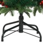 vidaXL Árbol de Navidad artificial con piñas y bayas 150 cm vidaXL Árbol de Navidad artificial con piñas y bayas 150 cm